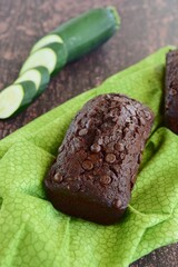 Homemade Zucchini Chocolate Chip Cake