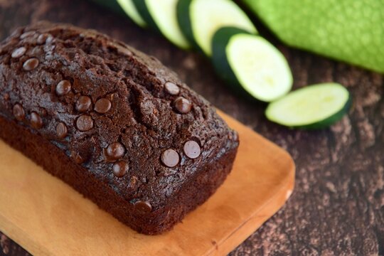 Homemade Zucchini Chocolate Chip Cake