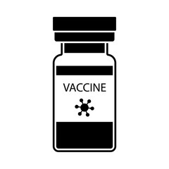 Obraz premium Covid Vaccine Icon