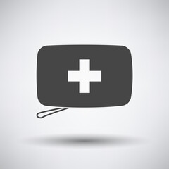 Obraz premium Alpinist First Aid Kit Icon