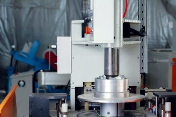 Metal production equipment at the cable plant