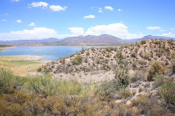 Roosevelt Lake in Tonto National Forest, Arizona, USA