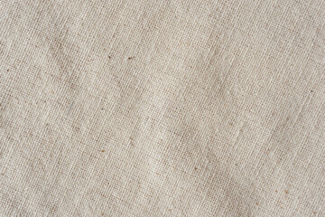 Cotton fabric background material.  コットン生地の背景素材