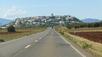 Fototapeta na wymiar Roadtrip en Espagne