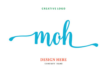 MOH lettering logo is simple, easy to understand and authoritative