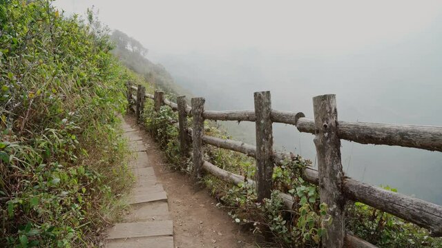 Kew mae pan nature trail at Doi Inthanon national park ,Chiangmai