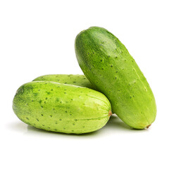 cucumber isolated on white background