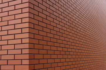 red brick wall corner