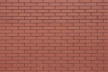 red brick wall