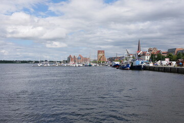 Alter Hafen Stadthafen in Rostock