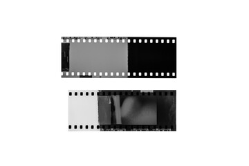 (35 mm.)Vintage film frame.With white space.film camera.
