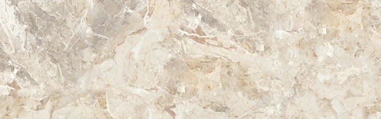 Meubelstickers Marmeren achtergrond. Beige marmeren textuur achtergrond. Marmeren steen textuur © Obsessively