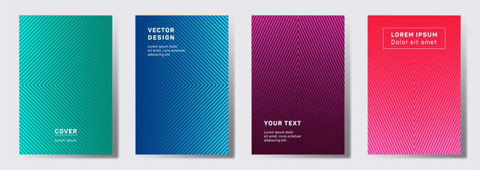 Geometric lines patterns with edges, angles.