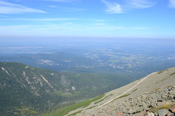 view from the mountain