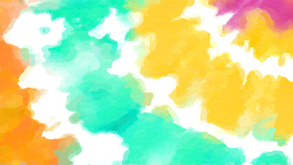 Obraz premium digital paint illustration watercolor style abstract background 