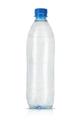small blank plastic bottle