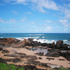 a Stunning view beach at Galle Sri Lanka