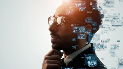 科学者イメージ　AI・人工知能