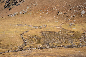 Bhrigu Lake in October, Bashisht, Himachal Pradesh, India