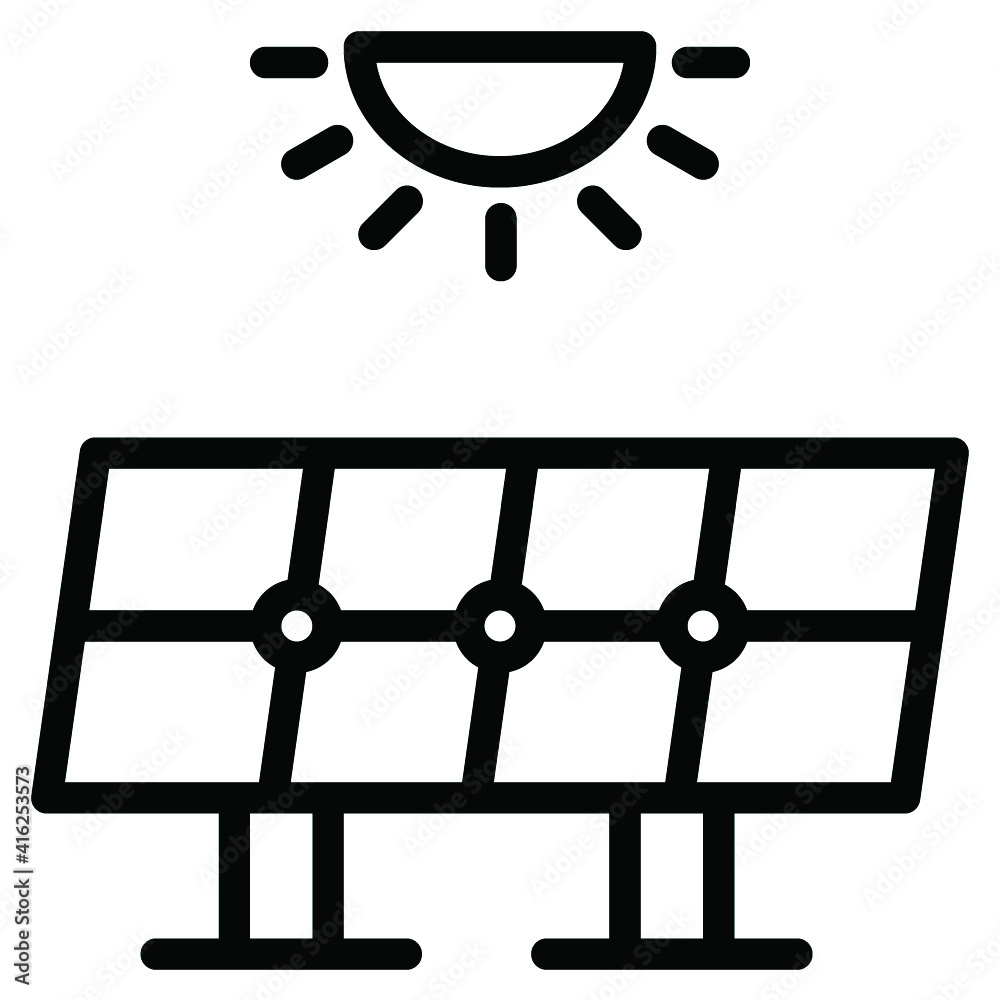 Sticker solar cell