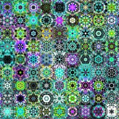 seamless pattern with flowers