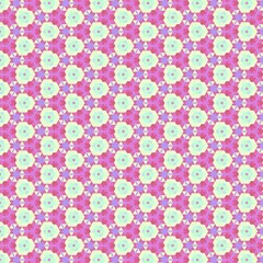 seamless pattern with flowers