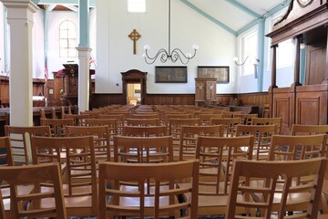 English Reformed Church Interior in Amsterdm