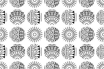 Tribal ethnic pattern semless design