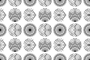 Tribal ethnic pattern semless design