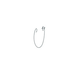ag initial isolated white initial handwriting or AE handwritten logo for identity