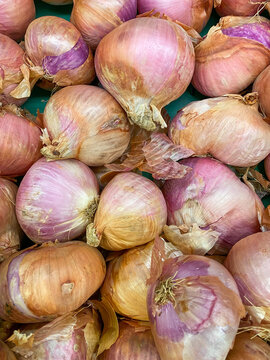 White onios in the market