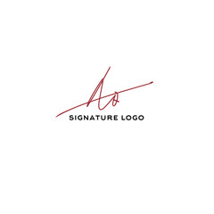 aq code isolated black initial handwriting or AE handwritten logo for identity