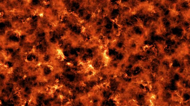 Hot lava flowing. Burning background. looping fire and lava animation