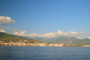 Fototapeta na wymiar Coast of the Mediterranean sea. Turkey