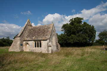 Fototapeta na wymiar old church in the countryside