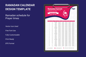 Ramadan schedule 2021 for Prayer times in Ramadan. Ramadan Kareem Timing 2021 Calendar, Ramadan Calendar Schedule - Fasting, Iftar and Prayer time table