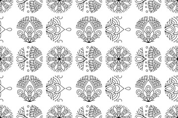 Tribal ethnic pattern semless design