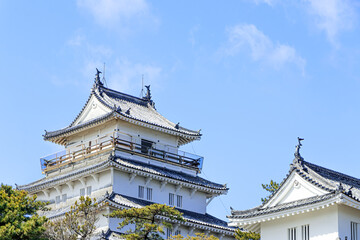 冬の島原城　長崎県島原市　Shimabara castle in winter Nagasaki-ken Shimabara city