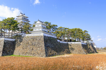 冬の島原城　長崎県島原市　Shimabara castle in winter Nagasaki-ken Shimabara city