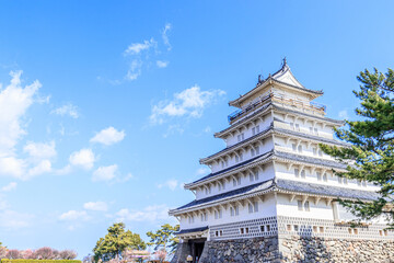 冬の島原城　長崎県島原市　Shimabara castle in winter Nagasaki-ken Shimabara city