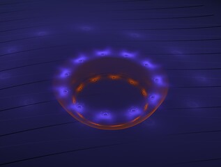 Imaginatory fractal background Image