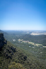 view from the top of the mountain