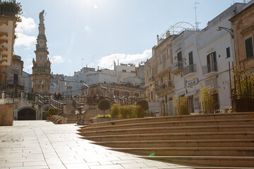 Ostuni die weiße Stadt, Salento, Apulien