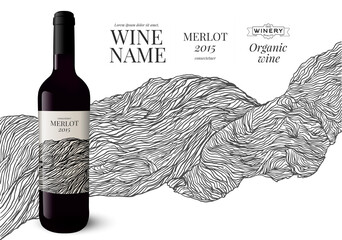 wine-texture-vineyard-trunk-label-design-02 - 416278168