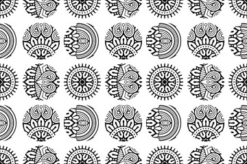 Tribal ethnic pattern semless design