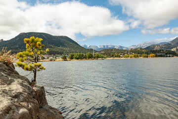 Lake Estes im Rocky Mountains nationalpark