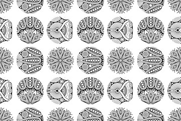 Tribal ethnic pattern semless design