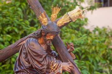 estación de penitencia de nuestro Padre Jesús de la salud de la hermandad de la candelaria,...
