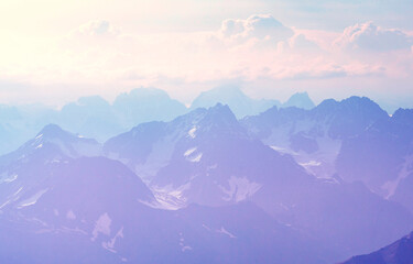Mountains in Svaneti