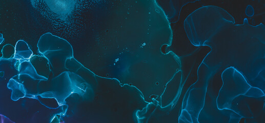 Alcoholic Ink. Art Fluid Artistic Print. Silk